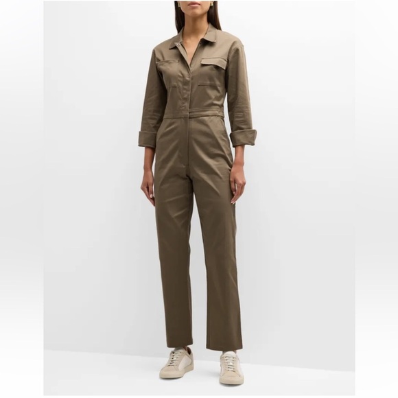 Rivet Utility Bigwig Utility Worker Straight-Leg Jumpsuit - Picture 1 of 4